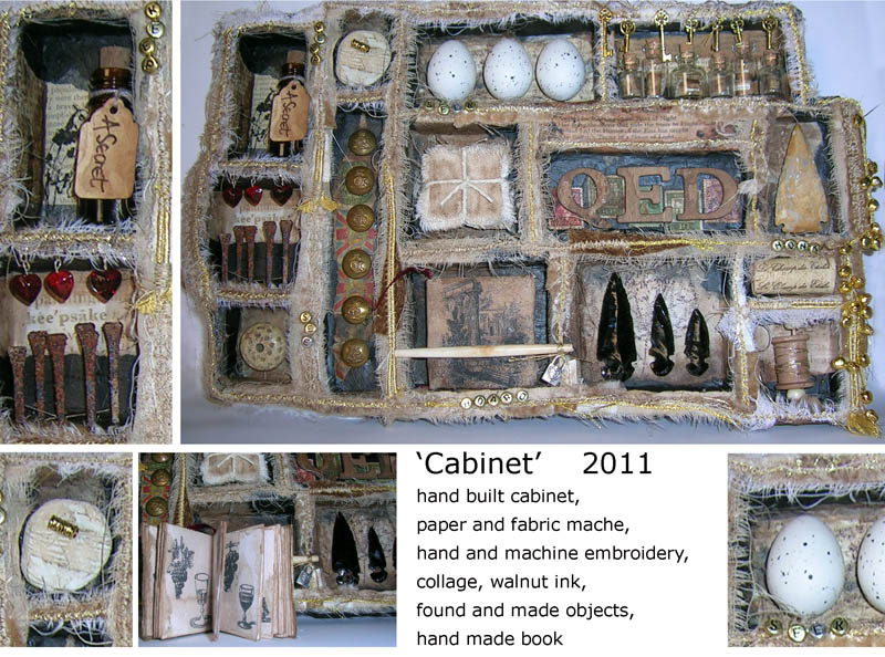 Kate Crossley Gallery - A small cabinets of curiosities called "QED"